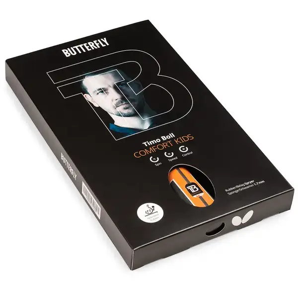 Ракетка для настільного тенісу Butterfly Timo Boll Comfort Junior FL (6110100009) купити недорого в Україні, фото 7
