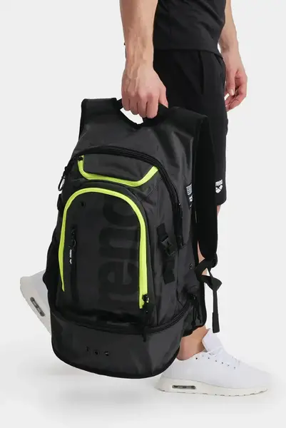 Рюкзак Arena FASTPACK 3.0 40L чорний, жовтий Уні 54x36x27 см купити недорого в Україні, фото 11