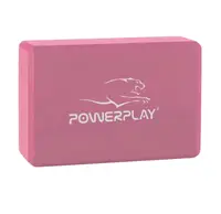 Блок для йоги PowerPlay 4006 Yoga Brick Розовый купить
