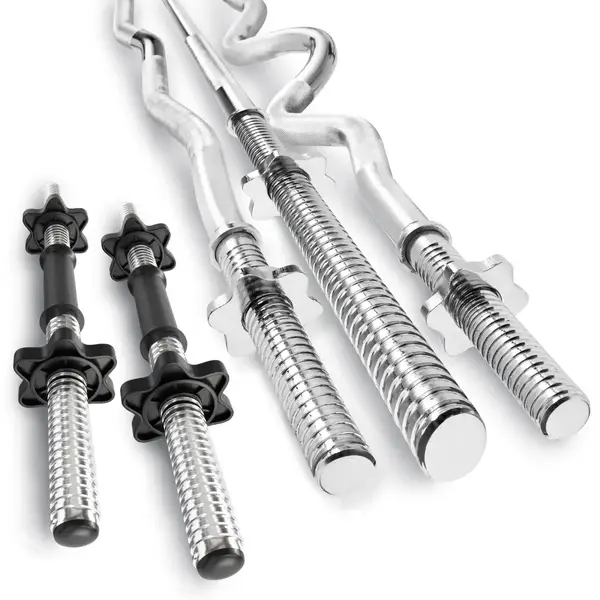 Набір Hop-Sport Premium 38 кг з лавою HS-1080, штангами та гантелями. купити недорого в Україні, фото 10