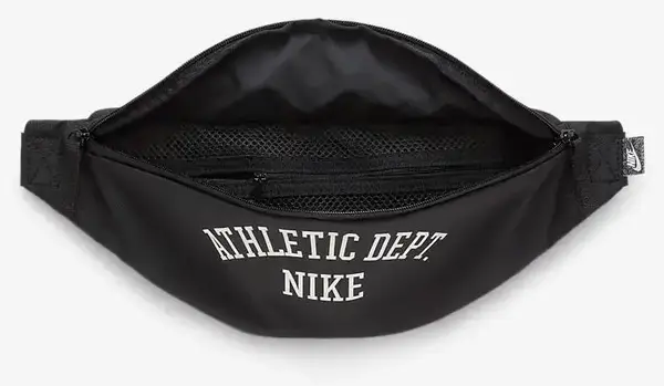 Сумка на пояс Nike NK HERITAGE WSTPACK - ATH DEPT чорний Уні 15 х 40 x 10 см купити недорого в Україні, фото 4