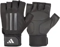 Перчатки для тренинга Adidas Elite Training Gloves черный, серый уни L купить