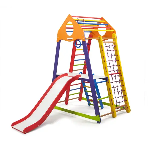 Детский спортивный комплекс BambinoWood Color Plus 2 купить недорого в Украине, фото 8