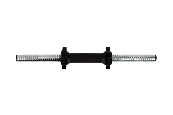 Гриф гантельный Hop-Sport PP 52см | Серебряный | (30мм) купить недорого в Украине, фото 3