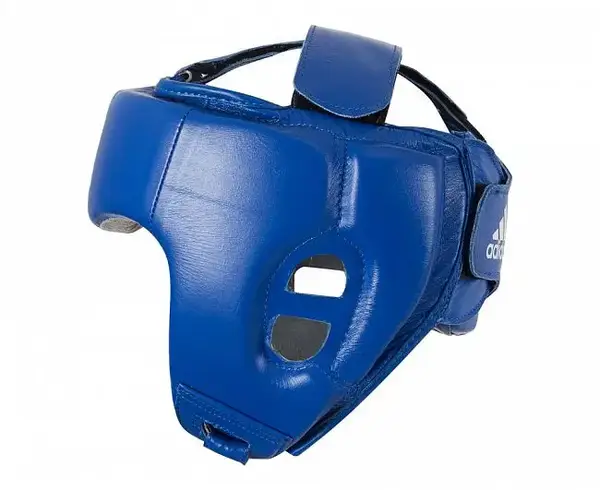 Шлем боксерский с лицензией Aiba синий S | Обхват головы 52-55 см | ADIDAS AIBAH1 купить недорого в Украине, фото 2
