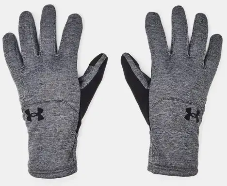 Рукавички UA Storm Fleece Gloves сірий, чорний Чол LG купити