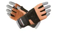 Перчатки для фитнеса MadMax MFG-269 Professional Brown L купить