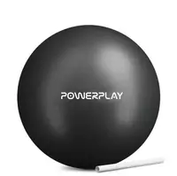 М'яч для пілатесу, йоги та реабілітації PowerPlay PP_4415 Body Shape Ball 22 см Чорний купити