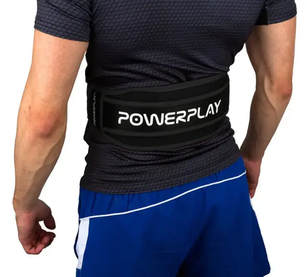 Пояс неопреновый для тяжелой атлетики Power Play 5546 Black XL купить недорого в Украине, фото 4