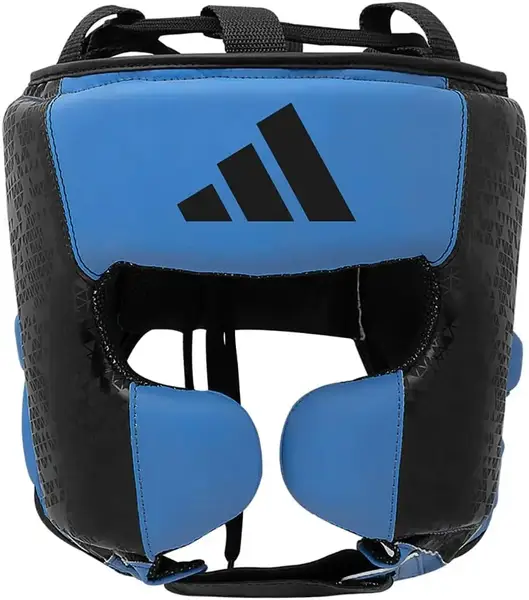 Шолом боксерський Adidas Combat 50 | чорно/синій M | Обхват голови 55-58 см | ADIC50HG ADIDAS купити