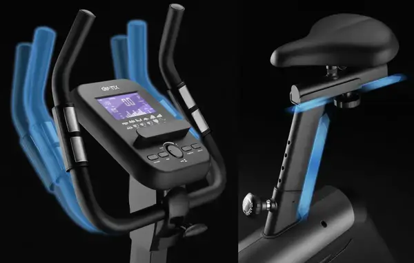 Велотренажер Gymtek XB4500 электромагнитный синий купить недорого в Украине, фото 11