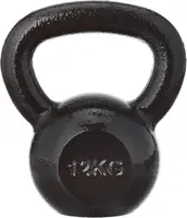 Гиря чавунна Toorx 12 кг з гумовою підставкою Black (KGV-12) Гиря чавунна Toorx 12 кг з гумовою підставкою Black (KGV-12) купити