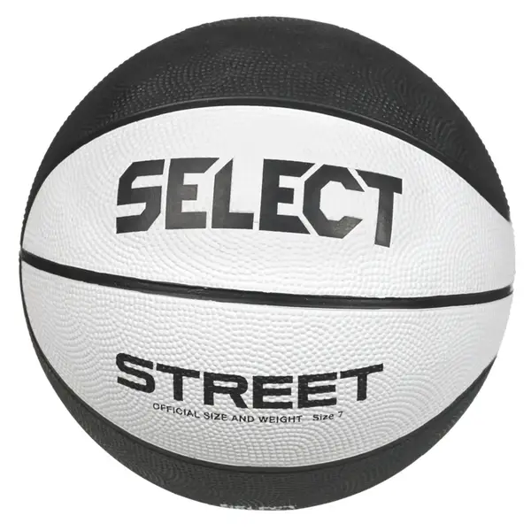 Мяч баскетбольный Select BASKETBALL STREET v23 бело-черный Уни 5 купить