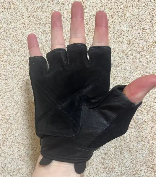 Перчатки для фитнеса и тяжелой атлетики PowerPlay 9200 черные XL купить недорого в Украине, фото 9