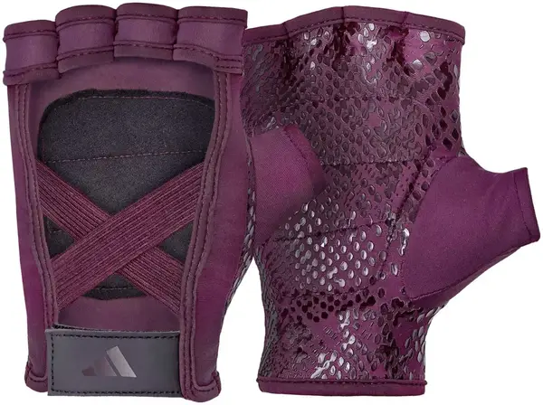 Перчатки для тренинга Adidas Women's Training Gloves фиолетовый, черный Жен L купить