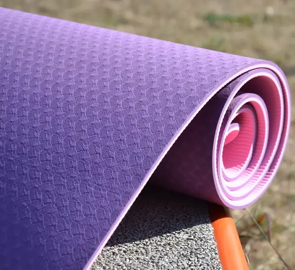 Коврик для йоги и фитнеса Power System PS-4060 TPE Yoga Mat Premium Purple (183х61х0.6) купить недорого в Украине, фото 5