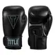 Боксерські рукавиці TITLE Boxing Vegan Gloves Black 14 oz (капа в комплекті) купити