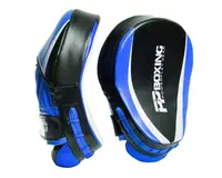 Лапы боксерские PowerPlay 3050 Черно-Синие PU [пара] купить