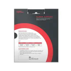 Налокотник эластичный черный L | OPRO TEC5746 купить