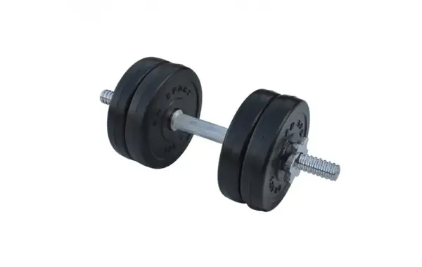 Композитна гантель RN-Sport 6,5 кг із хром грифом купити