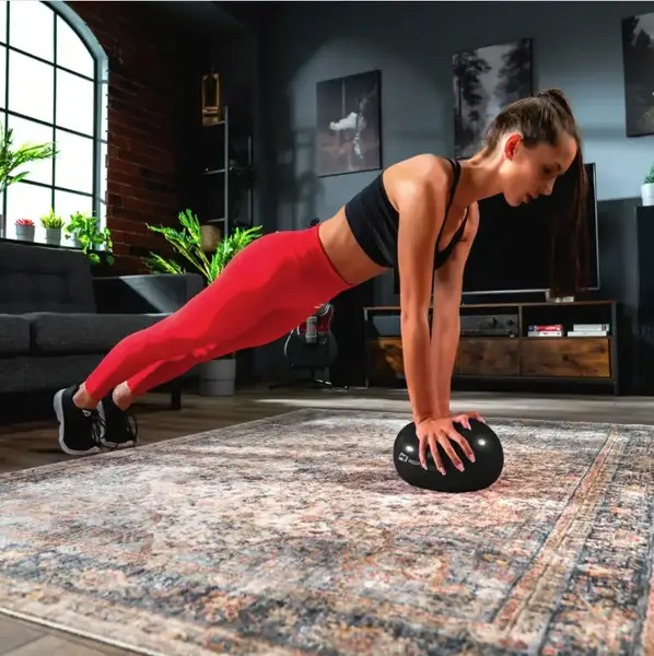 Фітбол Hop-Sport 25см чорний купити недорого в Україні, фото 3