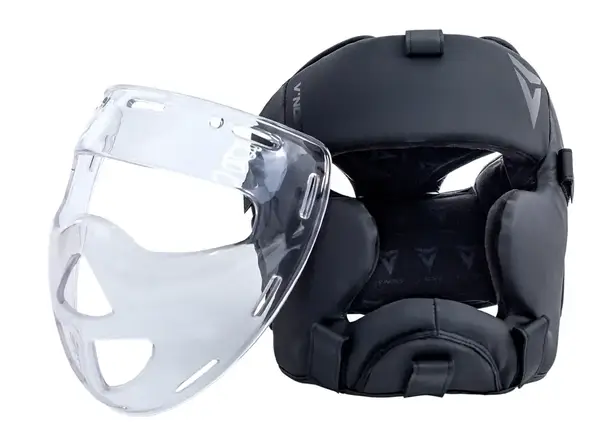 Боксерский шлем V`Noks Ultima Black S/M купить недорого в Украине, фото 5