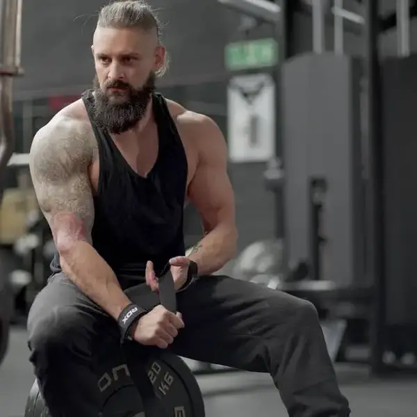 Лямки для тяги RDX W1 Gym Single Strap Білий/Сірий Plus купити недорого в Україні, фото 4