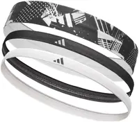 Пов'язки на голову Adidas Hairbands (Graphic) 3pk чорний, білий Уні One Size Пов'язки на голову Adidas Hairbands (Graphic) 3pk чорний, білий Уні One Size купити