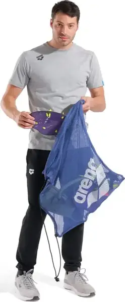 Сумка-мешок Arena ONE GO MESH BAG 40L Серый Уни 65 х 55 х 1 см купить недорого в Украине, фото 7