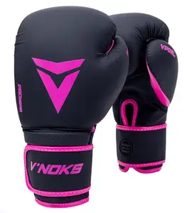 Боксерские перчатки V`Noks Ultima Black Fuxia 10 ун. купить