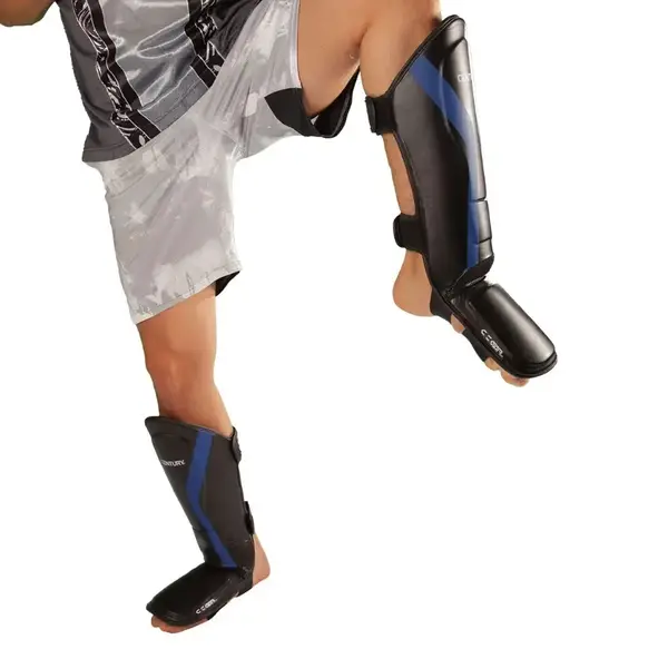 Захист гомілки та стопи CENTURY з ліцензією WAKO S | чорний-синій CENTURY 117730-016 купити недорого в Україні, фото 10