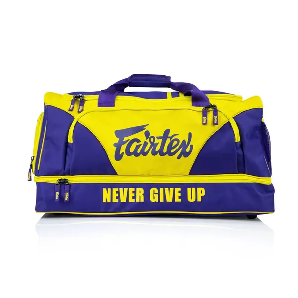 Спортивная сумка Fairtex BAG2 Purple/Yellow купить недорого в Украине, фото 2
