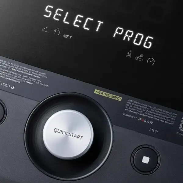 Велотренажер вертикальний Intenza 450UBi2S / LED купити недорого в Україні, фото 5