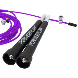 Скакалка швидкісна PowerPlay 4202 Ultra Speed Rope Фіолетова (2,9m.) купити