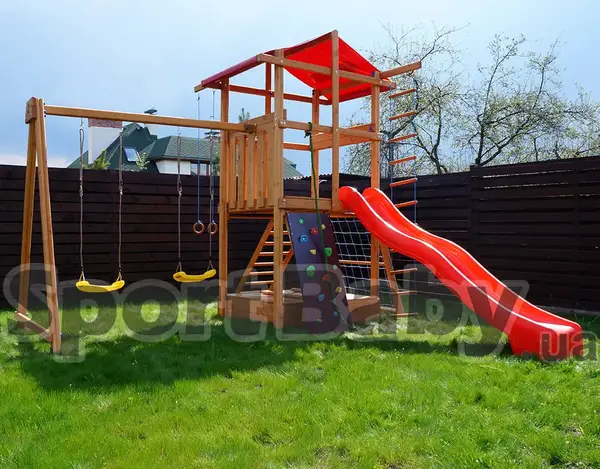 Дерев'яний ігровий комплекс Babyland-3 купити недорого в Україні, фото 9