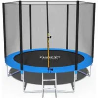 Батут Funfit 8ft (252см) синий с наружной сеткой купить