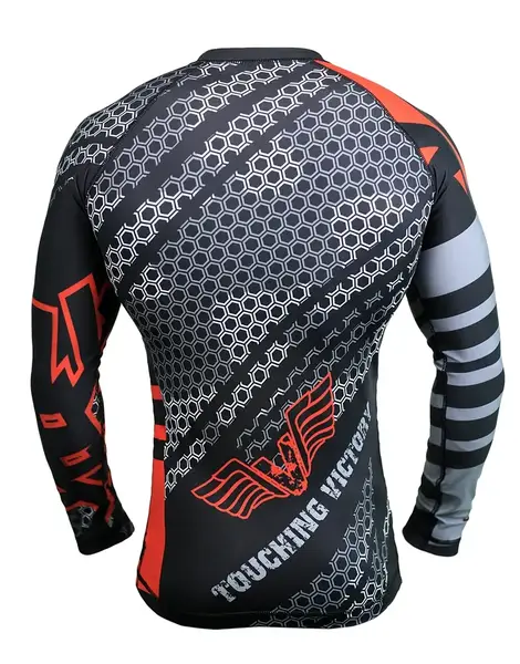 Рашгард з довгим рукавом VNK Contact Red XL купити недорого в Україні, фото 2