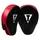 Лапи боксерські TITLE Classic Charge Punch Mitts Black/Red