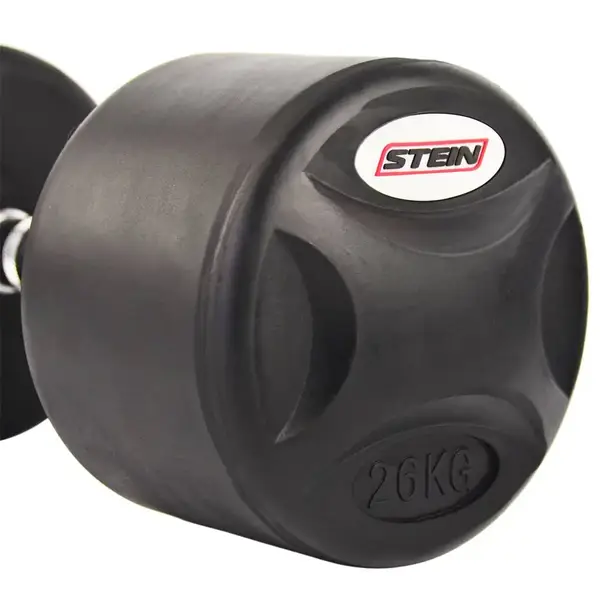 Гантель прорезиненный Stein 26 кг купить недорого в Украине, фото 2