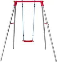 Гойдалка на металевих опорах Garlando Candy Plus одинарна (ALT-13) купити