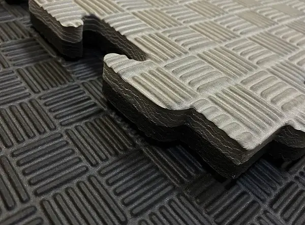 Татамі ластівчин хвіст (будо мат пазл) 1х1м товщина 40 мм (Чорний/Сірий) купити недорого в Україні, фото 6