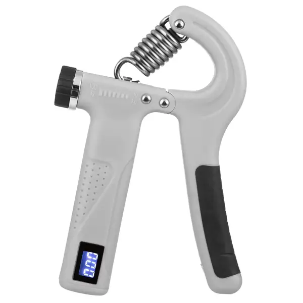 Эспандер регулируемый Gymtek 10-100кг со счетчиком серый купить