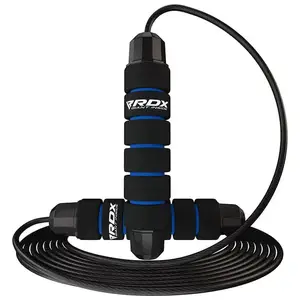 Скакалка скоростная RDX SKIPPING ROPE STEEL COATED CABLE W1 Blue купить