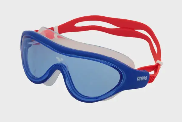 Очки для плавания Arena THE ONE MASK JR синий, оранжевый Дет OFSM купить