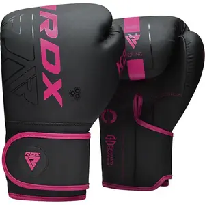 Боксерські рукавиці RDX F6 MATTE PINK-10OZ (капа в комплекті) купити