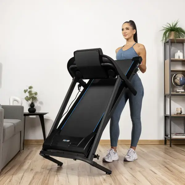 Бігова доріжка Gymtek XT550 синій купити недорого в Україні, фото 14