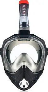Повнолицьова маска Aqua Speed BRIZO 9927 чорний Уні S/M купити
