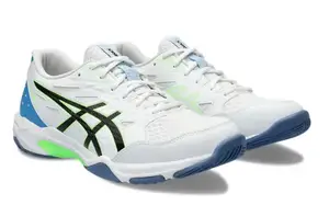 Кросівки сквош чол. Asics Gel-Rocket 11 white/black/blue (46) 11.5 купити