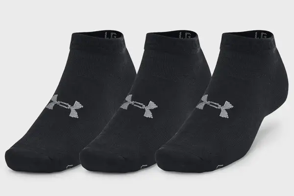 Носки UA Essential Low Cut 3pk черный Уни XL купить