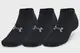 Носки UA Essential Low Cut 3pk черный Уни XL купить недорого в Украине, фото 23168